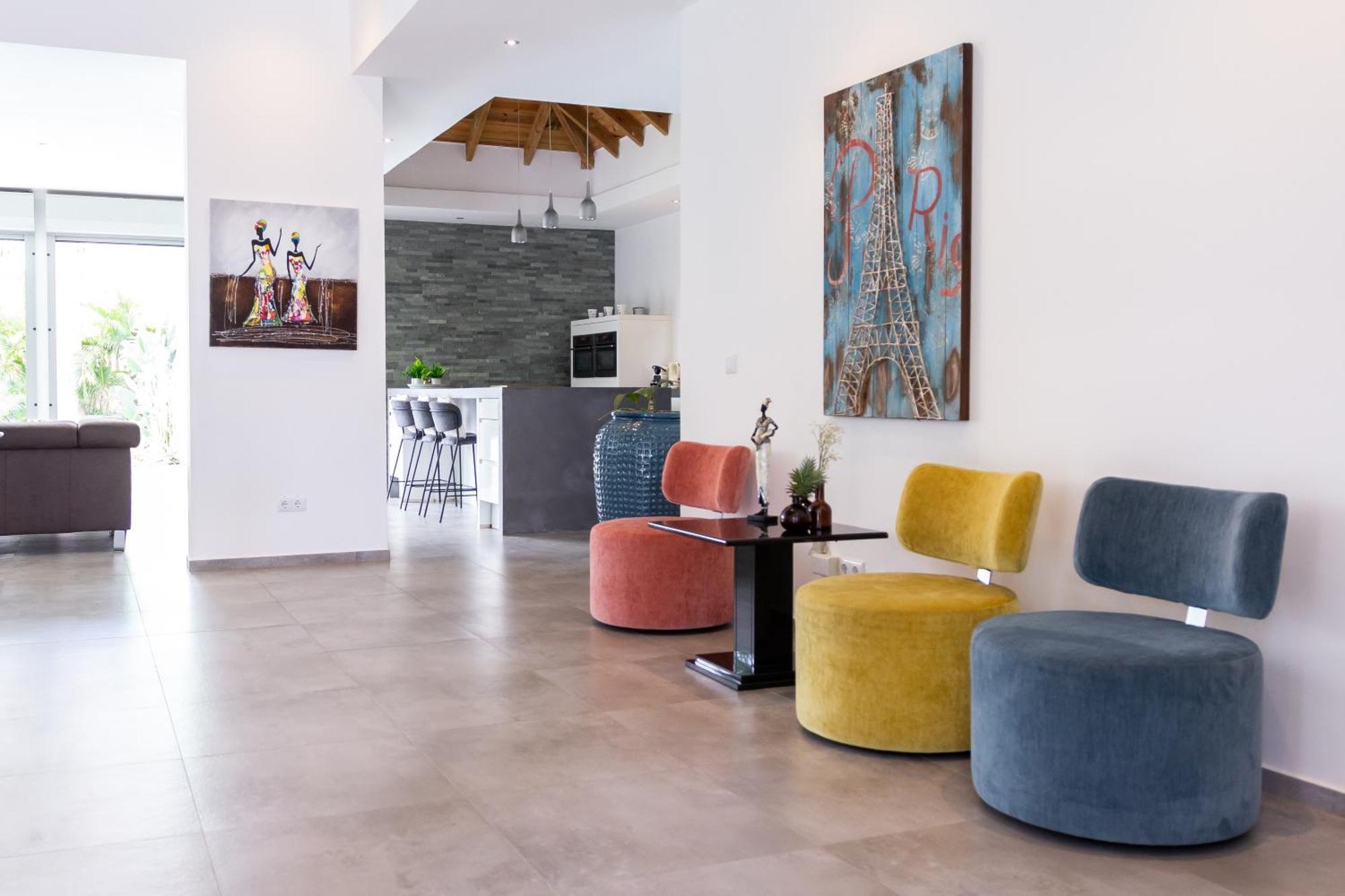 Stylish 4 Bedroom Modern Villa Design, Walking Distance From The Beach Jan Thiel Eksteriør bilde